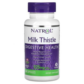 Natrol Milk Thistle - 60 capsules. 047469052386