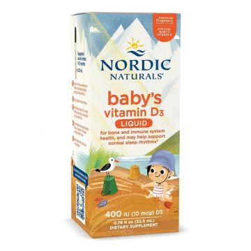 Nordic Naturals Baby's Vitamin D3 400 IU. 768990027338