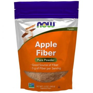 NOW Apple Fiber Powder. Appelvezels. 733739059086