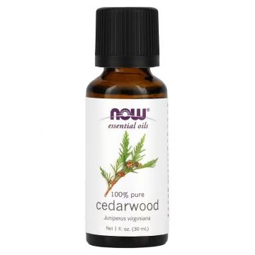 NOW Foods, Essential Oils, Cedarwood, 1 fl oz (30 ml)
