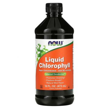 NOW Foods Vloeibare chlorofyl (473 ml) . 733739026446