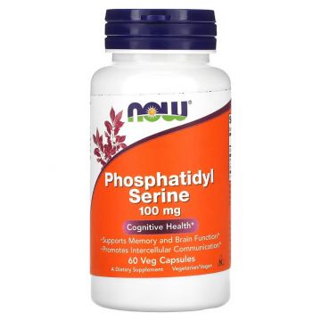 NOW Phosphatidyl Serine 100 mg Veg Capsules. 733739023803
