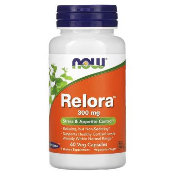 NOW Foods Relora 300 mg. 60 capsules. 733739033420