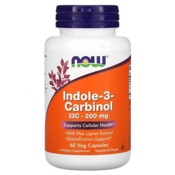 NOW Foods Indole-3-Carbinol (I3C) 200 mg. 733739030566