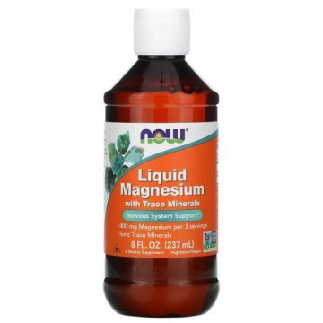 Now Foods Magnesium Liquid. 237ml. 733739012883