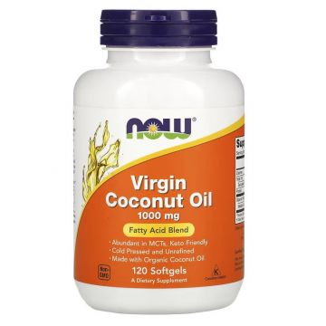 Virgin Coconut Oil 1000 mg Softgels, 733739017185