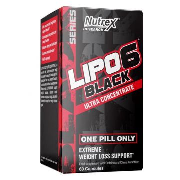 Nutrex Lipo6 Black Ultra Concentrate 60 veg caps