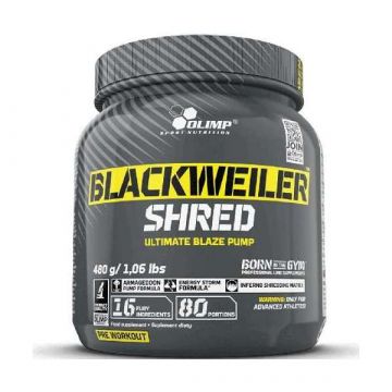 Blackweiler Shred 480gr Exotic Orange. 5901330078026