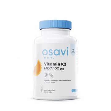 Osavi Vitamin K2 MK7 100mcg 120 softgels , 5904139920060