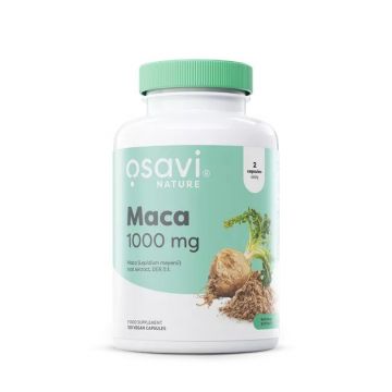 Osavi | Maca 1000 mg | 120 vegan capsules. 5904139922415