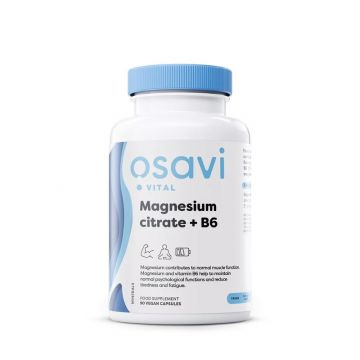 Osavi Magnesium Citrate + B6, 375mg. 5904139923290