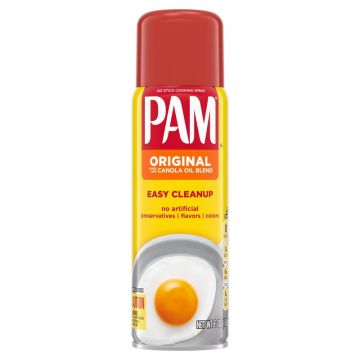 PAM Cooking Spray Original, anti-aanbak bakspray is gemaakt van 100% pure Canola olie