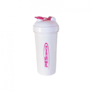 Shaker, White & Pink - 700 ml