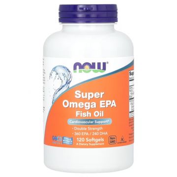 Super Omega EPA, 120 softgels, Now Foods
