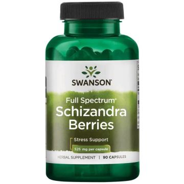 Swanson Full Spectrum Schizandra Berries 525mg. 087614113470