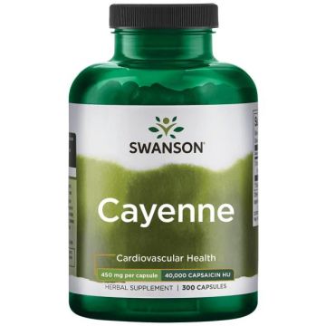 Swanson Cayenne 450 MG 300 Caps. 087614015033