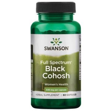 Full Spectrum Black Cohosh, Swanson, zilverkaars