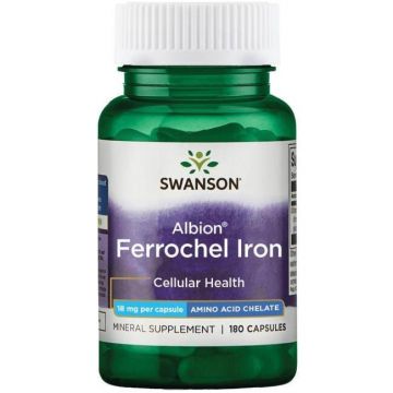 Albion Ferrochel Iron, Swanson, Ijzer Bisglycinate