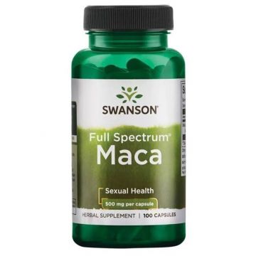 Swanson Full Spectrum Maca 500 mg. 087614019611