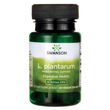 Swanson Probiotic L.Plantarum - 30 Capsules. 087614190167