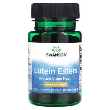 Swanson Premium Lutein Esters 20 mg. 087614019024