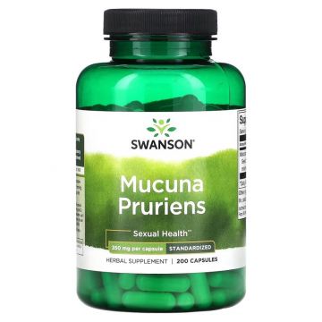 Swanson Mucuna Pruriens, 350mg - 200 caps. 087614141190