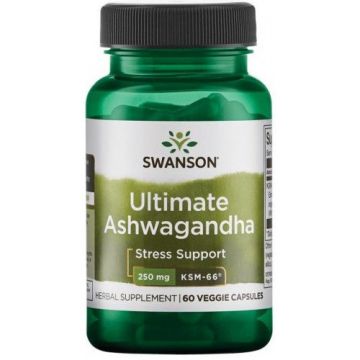 Swanson Ultimate Ashwagandha KSM-66 250 mg. 087614210032