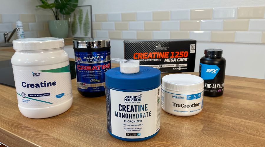 7 verschillende creatine soorten